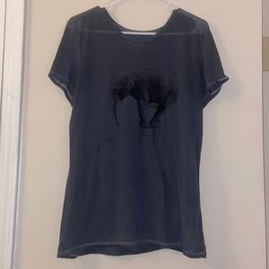 American eagle elephant tee